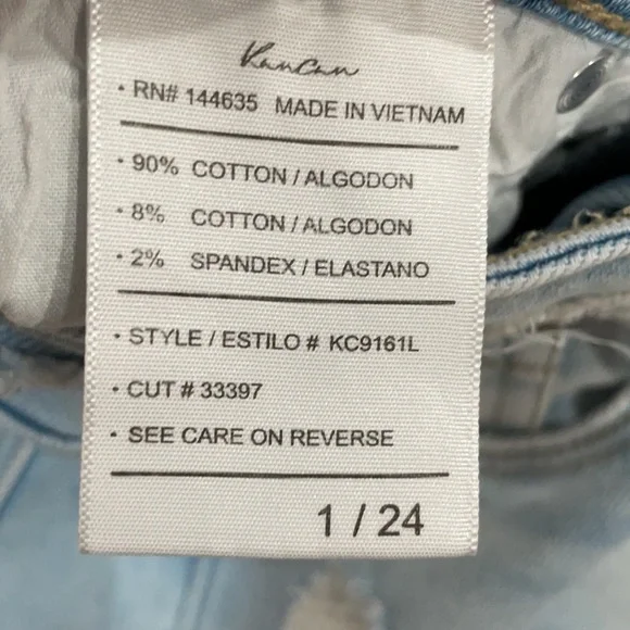 KanCan light wash 24+NWT - Picture 6 of 12